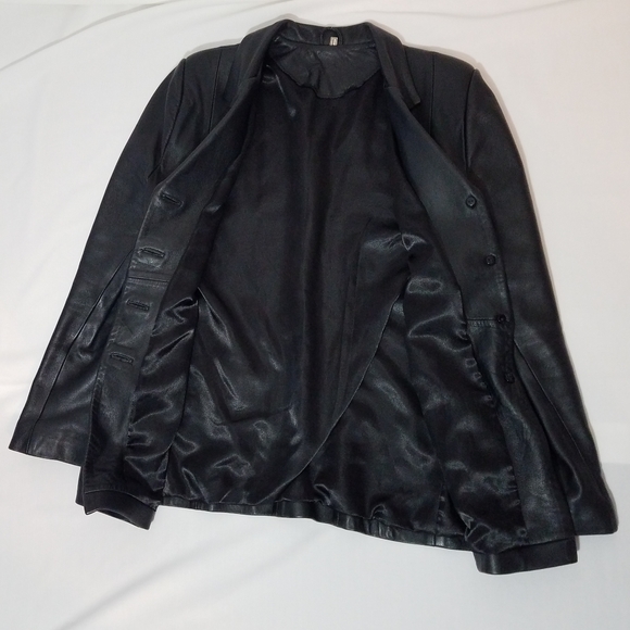 Tunç leder Genuine Leather black jacket!!! - Picture 9 of 14
